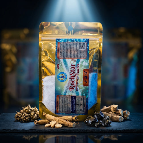 RockStar Khan Powder | Herbal Male Strength & Virility Powder | 100g | By Dr MR Khan