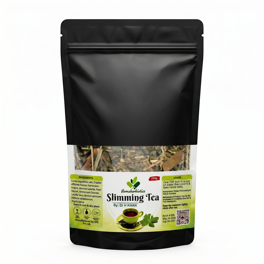 Slimming Tea | Herbal Weight Loss Tea | 250g | Homaherbiotics by Dr. Homa Rashid